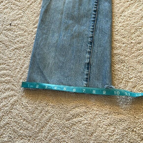 & Denim wide leg high button fly waist jeans - Picture 9 of 15